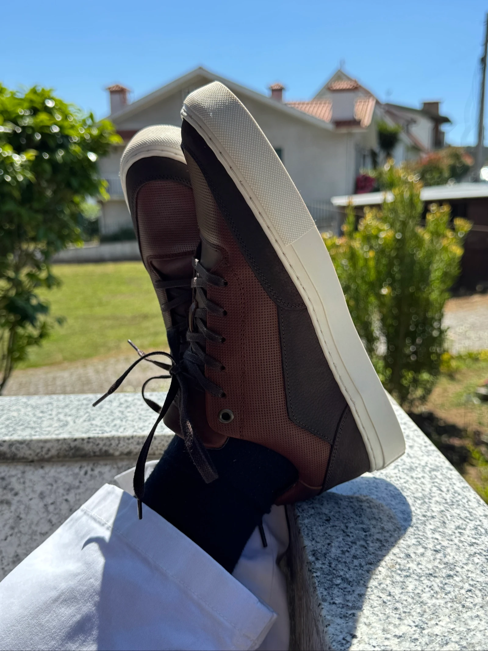 BullBoxer lederen sneakers – photo 8